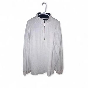 Industrial Exchange Mens Cotton 1/4 Zip Sweater Size Large